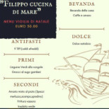Filippo Cucina Di Mare Pescara Carte