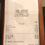 Capodimonte Pisa menu