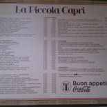 La Piccola Capri Carte