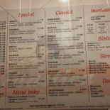 Mastica Menu