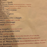 Le Chiavi D'oro menu