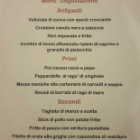 Le Chiavi D'oro menu