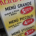 Pizzeria Kebab Argan Di Khadija menu