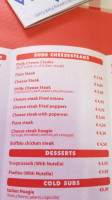 La Cianciola Pizzeria (benny's) menu