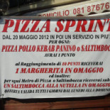 Pizza Sprint Quarto Carta