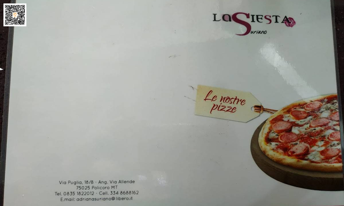 La Siesta Carte