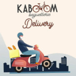 Kaboom Cafe' Logo