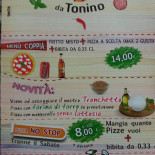 Pizzeria Da Tonino Carta