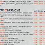 Pizza Vizzi Carte