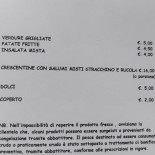 Le Crescentine Di Novella menu