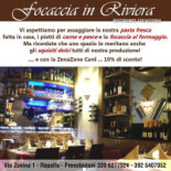 Focaccia In Riviera Carte