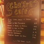 Chakra Cafè Carta
