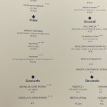 Bistro’ 56 menu