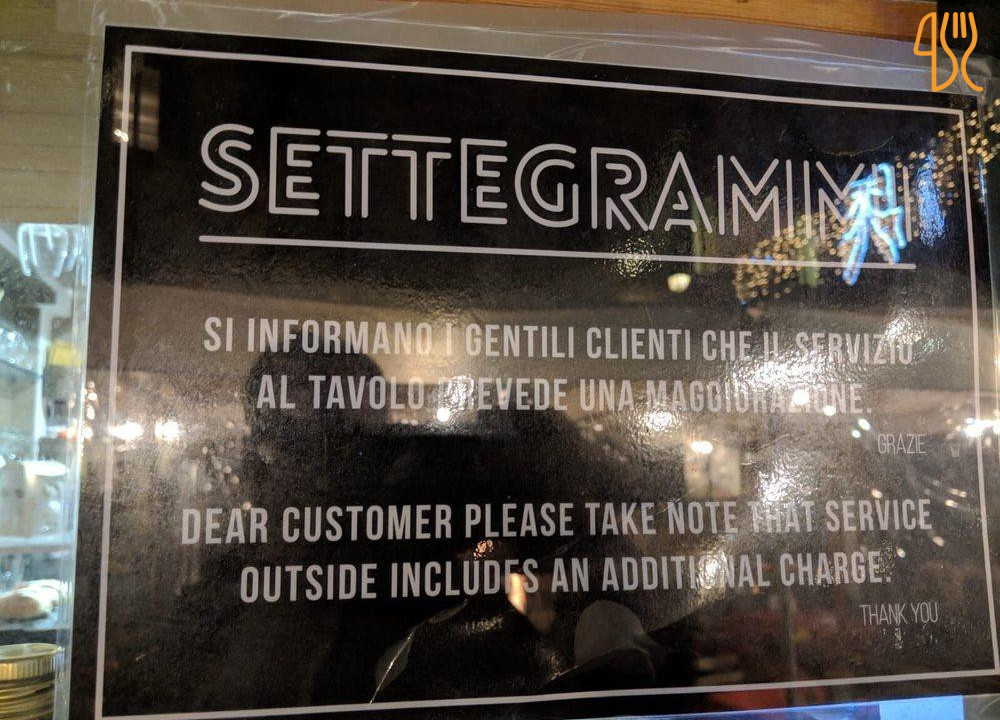 Settegrammi Cafè Lounge Carta