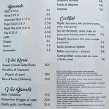 Osteria 18 Carta
