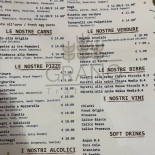 Grano Trattoria menu