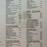 Grano Trattoria menu