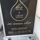 Neve Di Latte menu