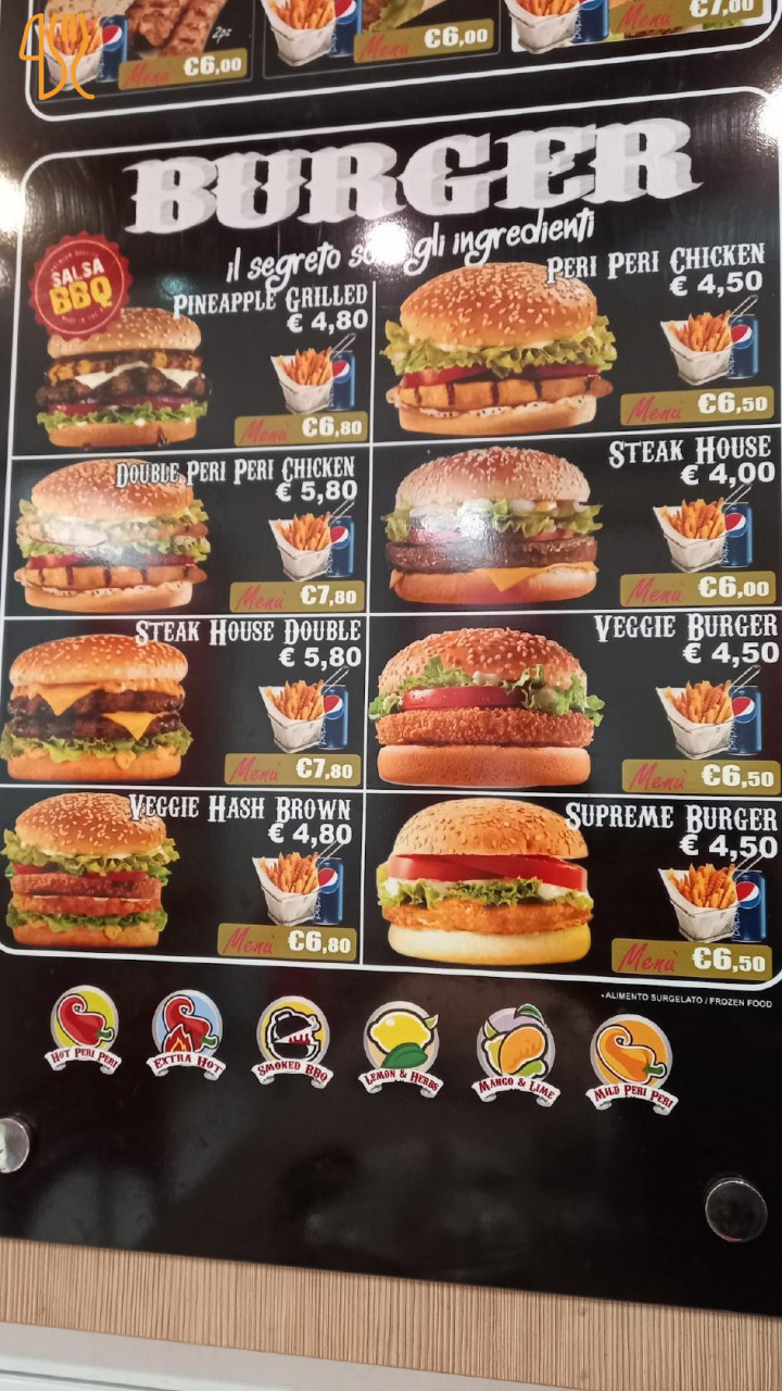 Peri Peri Grill Carte
