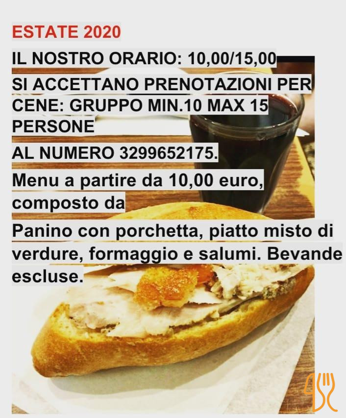 Er Buchetto Speisekarte