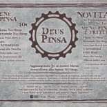 Deus Pinsa Centocelle Carte