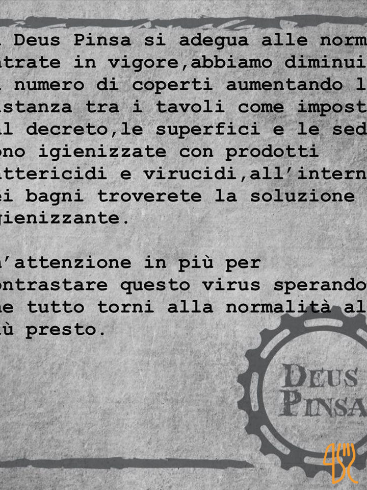 Deus Pinsa Centocelle Carta