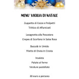 Pizzeria La Sosta menu