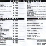 L' Appetitosa menu