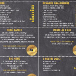 Gold Burger Carte