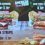Burger King Carte