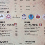 Bull Bush menu