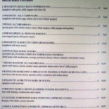 Da Trani Rome menu