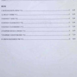 Da Trani Rome menu