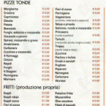 Detty Pizza Carte