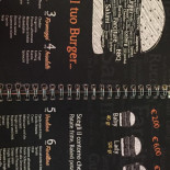 Burger Cargo menu