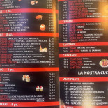 Sakana Sushi Carta