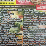 Pizzeria Al Taglio Trinità menu