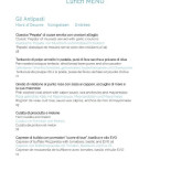 La Veranda Carte