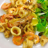 Aglio Olio E Peperoncino food