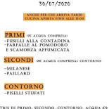 Aglio Olio E Peperoncino menu