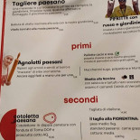 Trattoria Paesana Carta