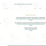 Oltremare Lounge Carta