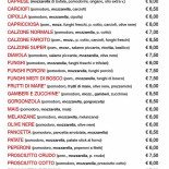 Pizzeria Braschi Carta