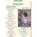 Buon Naso Buona Pizza menu