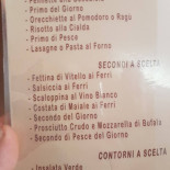 La Cialda menu