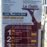 La Cialda menu
