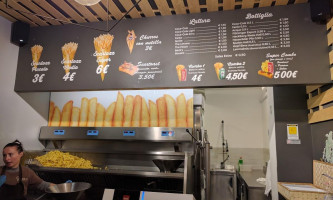Panfritt Scartozz menu