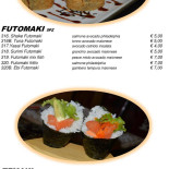 Shanghai menu