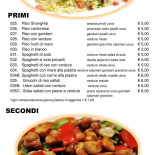 Shanghai menu