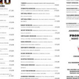 Burger House Carte